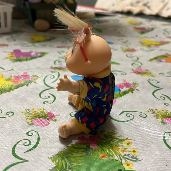 CABBAGE PATCH Doll Mini Figure Vintage 1995 Blonde Hair with original clothing. - Picture 4 of 6
